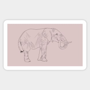 Happy Elephant Sticker